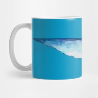 sad ice mountain Mug